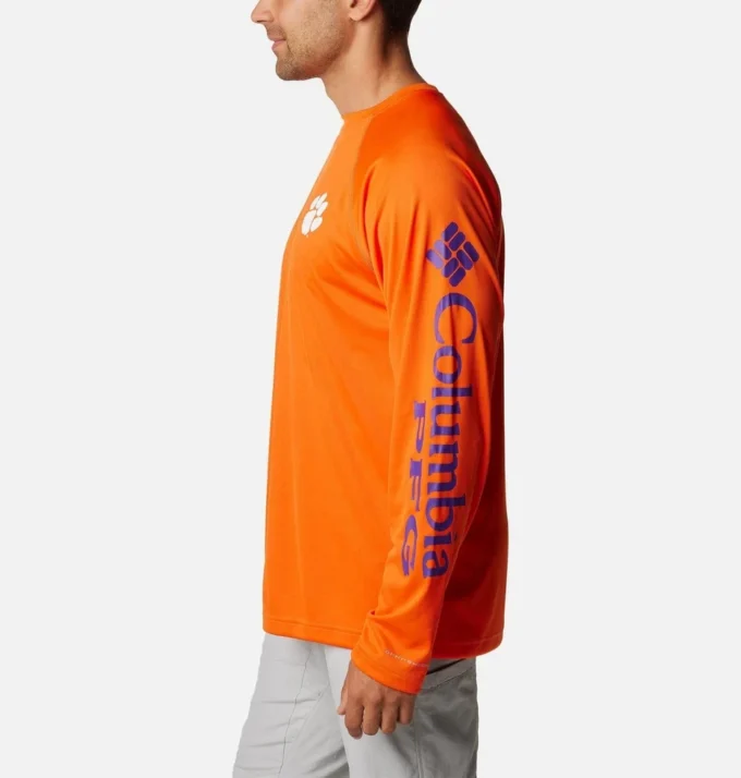 Camisa de manga larga para hombre PFG Terminal Tackle – Clemson Camisa de manga larga para hombre PFG Terminal Tackle – Clemson