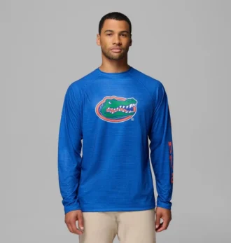 Camisa de manga larga para hombre PFG Terminal Tackle™ Heather – Florida