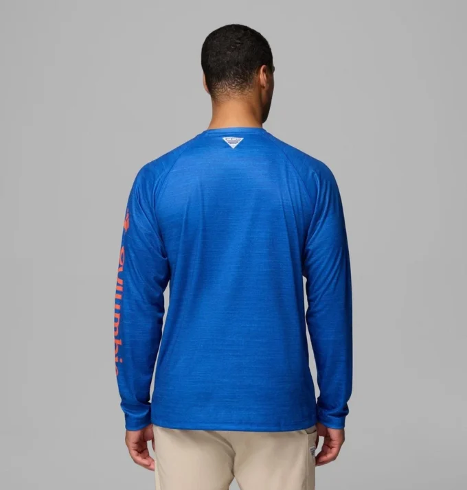 Camisa de manga larga para hombre PFG Terminal Tackle™ Heather – Florida
