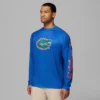 Camisa de manga larga para hombre PFG Terminal Tackle™ Heather – Florida