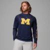 Camisa de manga larga para hombre PFG Terminal Tackle™ Heather – Michigan Camisa de manga larga para hombre PFG Terminal Tackle™ Heather – Michigan