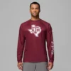 Camisa de manga larga para hombre PFG Terminal Tackle™ Heather – Texas A&M