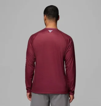 Camisa de manga larga para hombre PFG Terminal Tackle™ Heather – Texas A&M
