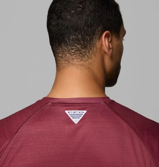Camisa de manga larga para hombre PFG Terminal Tackle™ Heather – Texas A&M