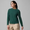 Camisa de manga larga para mujer Brea Falls™ Grid Crew Camisa de manga larga para mujer Brea Falls™ Grid Crew
