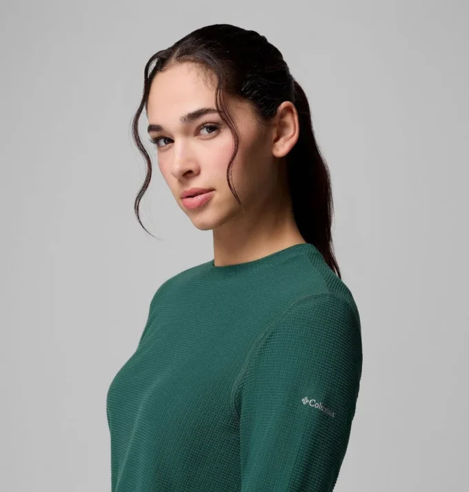 Camisa de manga larga para mujer Brea Falls™ Grid Crew Camisa de manga larga para mujer Brea Falls™ Grid Crew