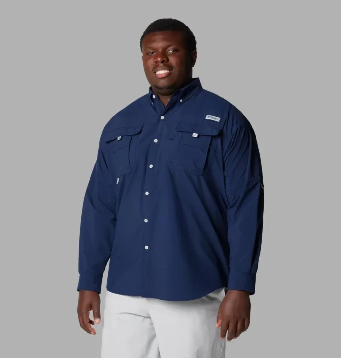 Camisa de manga larga PFG Bahama™ II para hombre – Talla grande Camisa de manga larga PFG Bahama™ II para hombre – Talla grande