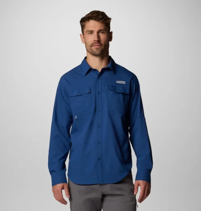 Camisa de manga larga PFG Blood and Guts™ V para hombre Camisa de manga larga PFG Blood and Guts™ V para hombre