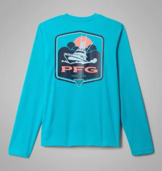 Camisa de manga larga PFG™ Fish Bars de Terminal Tackle para niño