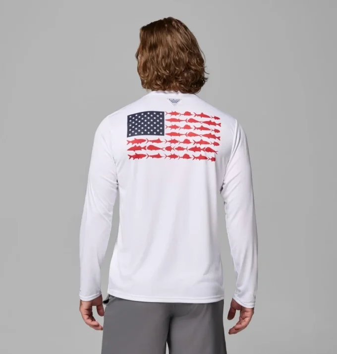 Camisa de manga larga PFG Fish Flag™ de Terminal Tackle para hombre Camisa de manga larga PFG Fish Flag™ de Terminal Tackle para hombre