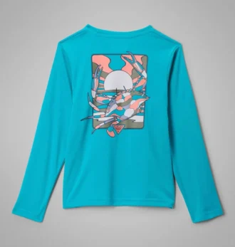 Camisa de manga larga PFG™ Fish Shine de Terminal Tackle para niño