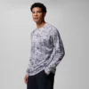 Camisa de manga larga PFG Super Solar Stream™ Border Hex para hombre