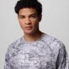 Camisa de manga larga PFG Super Solar Stream™ Border Hex para hombre