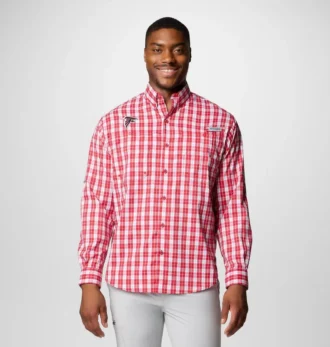 Camisa de manga larga PFG Super Tamiami™ para hombre – Atlanta Falcons
