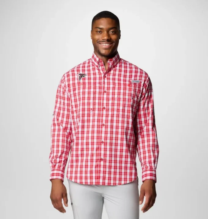 Camisa de manga larga PFG Super Tamiami™ para hombre – Atlanta Falcons Camisa de manga larga PFG Super Tamiami™ para hombre – Atlanta Falcons