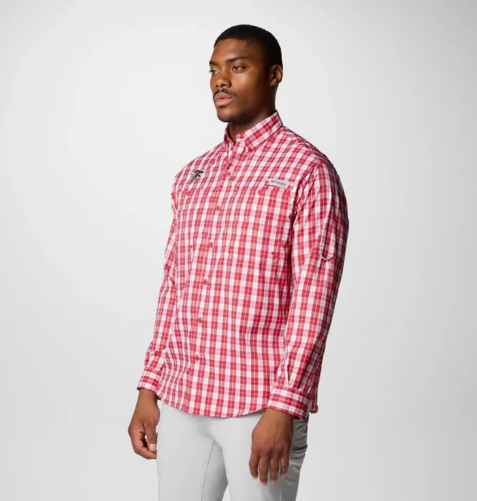 Camisa de manga larga PFG Super Tamiami™ para hombre – Atlanta Falcons Camisa de manga larga PFG Super Tamiami™ para hombre – Atlanta Falcons