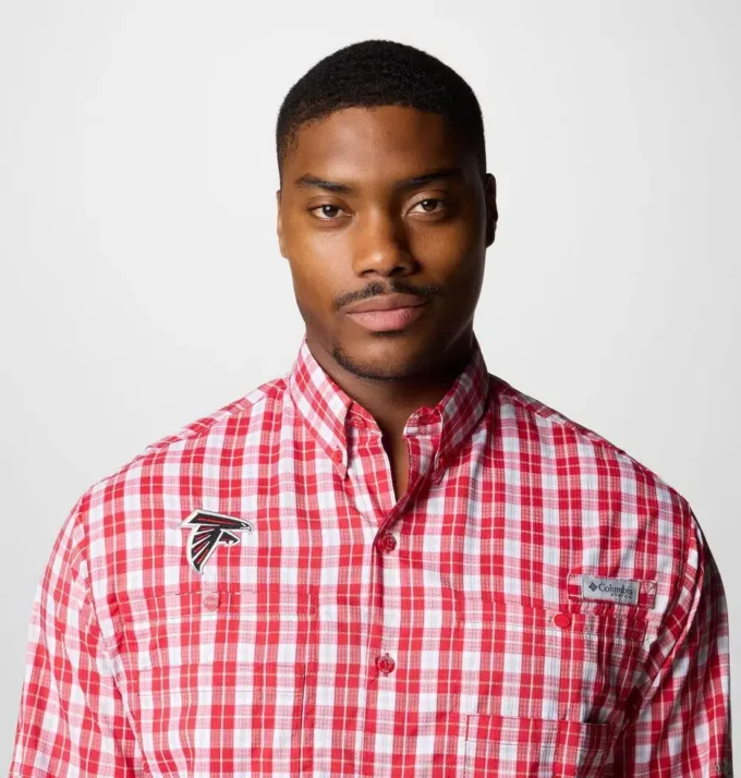 Camisa de manga larga PFG Super Tamiami™ para hombre – Atlanta Falcons Camisa de manga larga PFG Super Tamiami™ para hombre – Atlanta Falcons