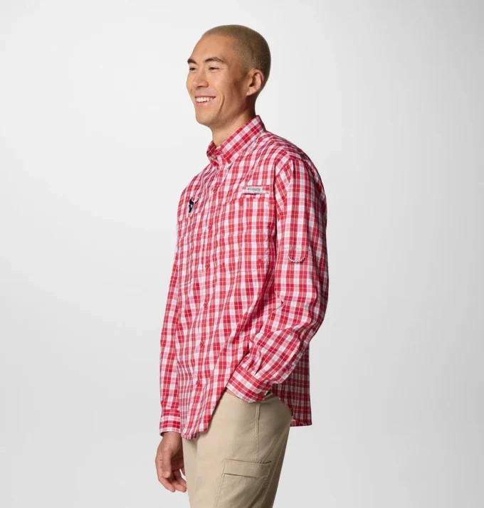 Camisa de manga larga PFG Super Tamiami™ para hombre – Houston Texans Camisa de manga larga PFG Super Tamiami™ para hombre – Houston Texans