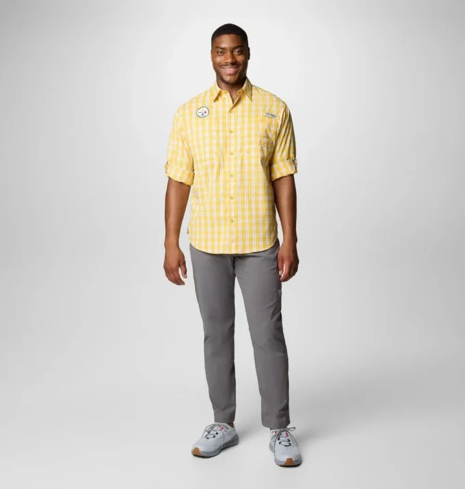 Camisa de manga larga PFG Super Tamiami™ para hombre – Pittsburgh Steelers Camisa de manga larga PFG Super Tamiami™ para hombre – Pittsburgh Steelers