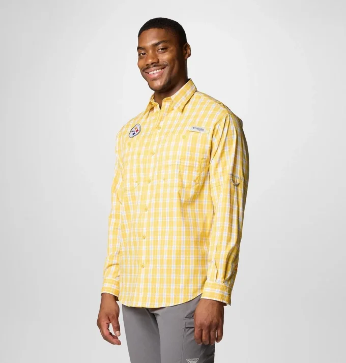 Camisa de manga larga PFG Super Tamiami™ para hombre – Pittsburgh Steelers Camisa de manga larga PFG Super Tamiami™ para hombre – Pittsburgh Steelers