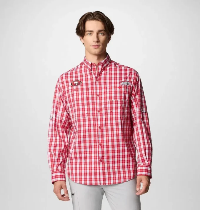 Camisa de manga larga PFG Super Tamiami™ para hombre – San Francisco 49ers Camisa de manga larga PFG Super Tamiami™ para hombre – San Francisco 49ers