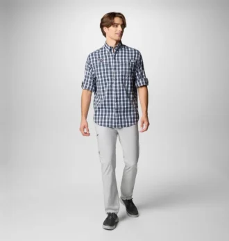 Camisa de manga larga PFG Super Tamiami™ para hombre – Tennessee Titans