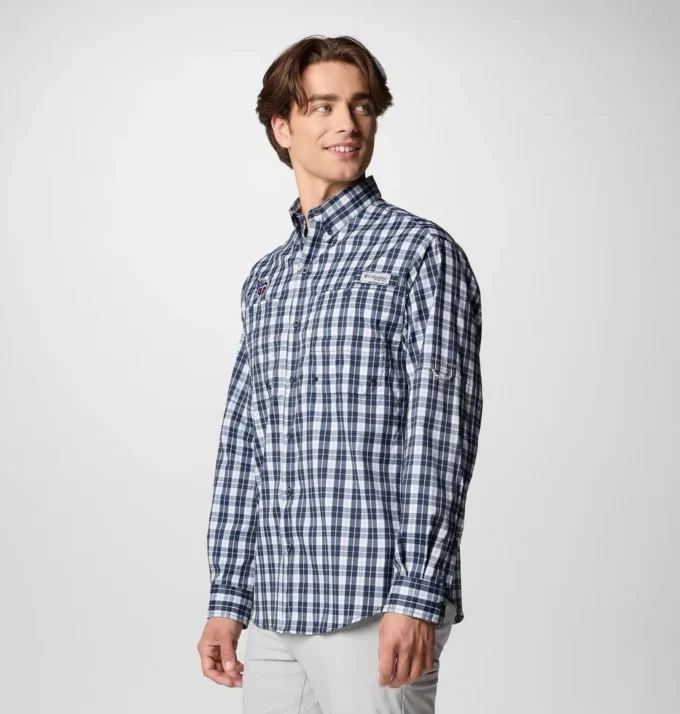 Camisa de manga larga PFG Super Tamiami™ para hombre – Tennessee Titans Camisa de manga larga PFG Super Tamiami™ para hombre – Tennessee Titans
