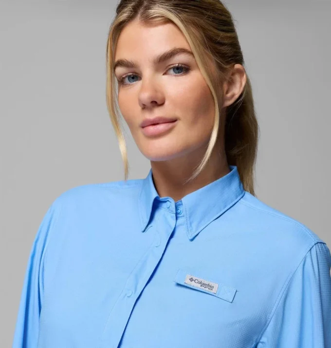 Camisa de manga larga PFG Tamiami™ II para mujer
