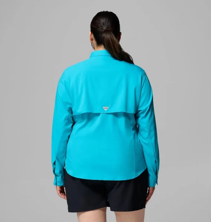 Camisa de manga larga PFG Tamiami™ II para mujer – Talla grande