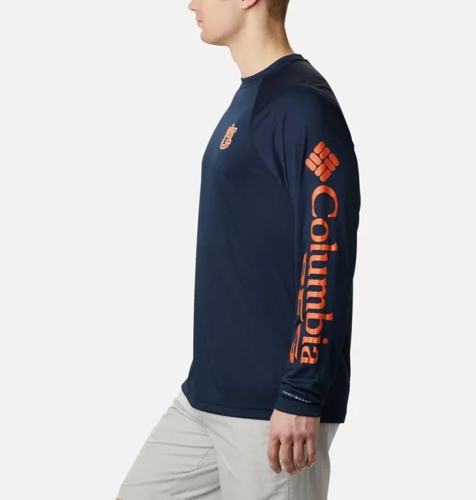 Camisa de manga larga PFG Terminal Tackle™ para hombre, Auburn