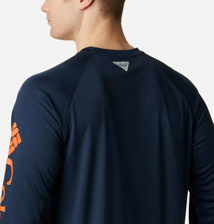 Camisa de manga larga PFG Terminal Tackle™ para hombre, Auburn