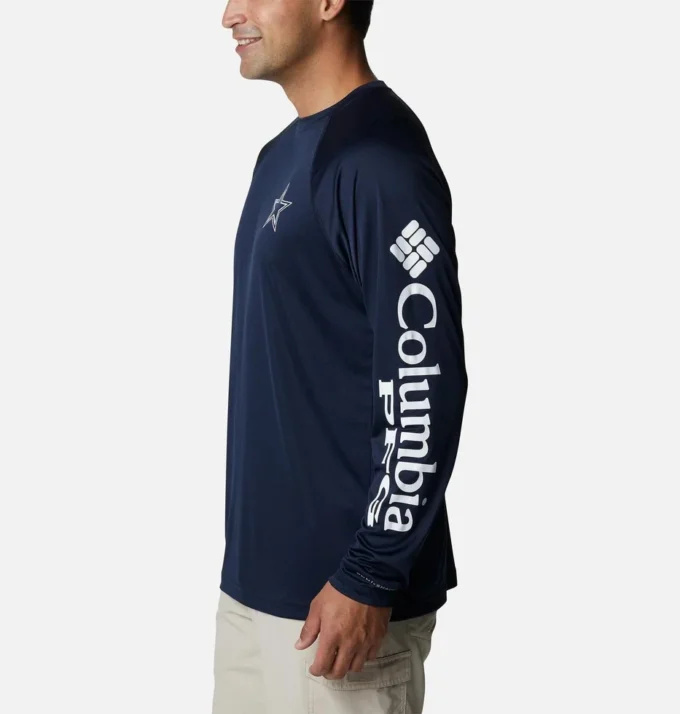 Camisa de manga larga PFG Terminal Tackle™ para hombre – Dallas Cowboys
