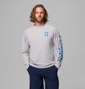 Camisa de manga larga PFG Terminal Tackle™ para hombre, estilo universitario, Kentucky