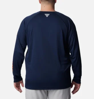 Camisa de manga larga PFG Terminal Tackle™ para hombre – Talla grande – Auburn