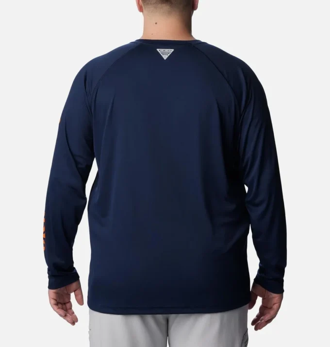 Camisa de manga larga PFG Terminal Tackle™ para hombre – Talla grande – Auburn