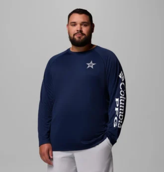 Camisa de manga larga PFG Terminal Tackle™ para hombre – Talla grande – Dallas
