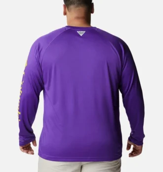 Camisa de manga larga PFG Terminal Tackle™ para hombre – Talla grande – LSU
