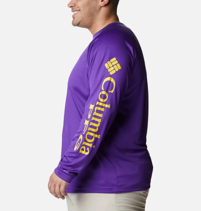 Camisa de manga larga PFG Terminal Tackle™ para hombre – Talla grande – LSU