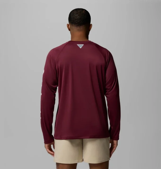 Camisa de manga larga PFG Terminal Tackle™ para hombre – Texas A&M