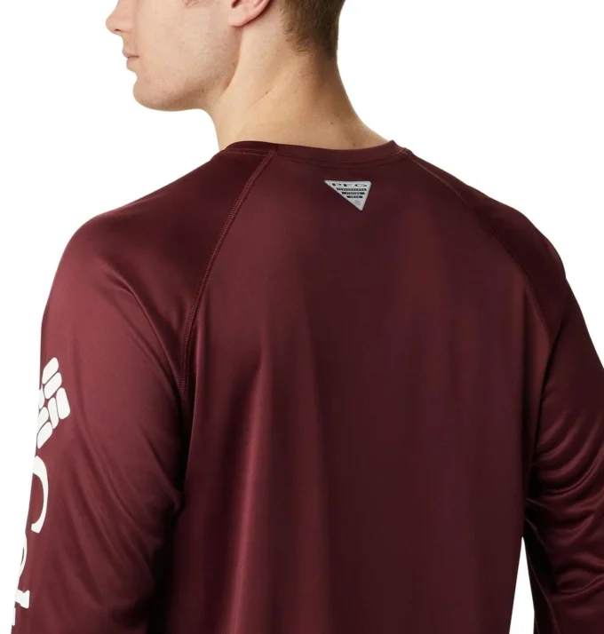 Camisa de manga larga PFG Terminal Tackle™ para hombre – Texas A&M