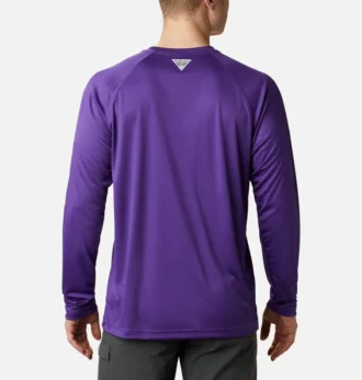 Camisa de manga larga PFG Terminal Tackle™ para hombre universitario – LSU