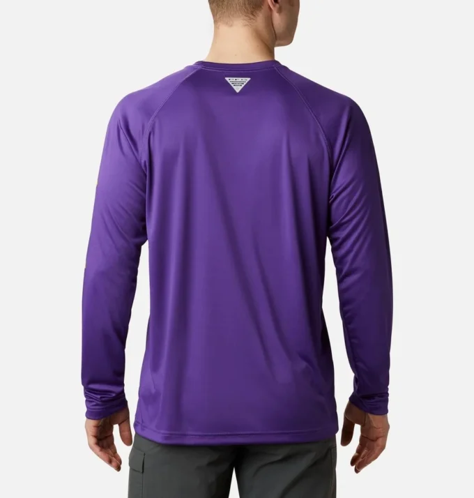 Camisa de manga larga PFG Terminal Tackle™ para hombre universitario – LSU