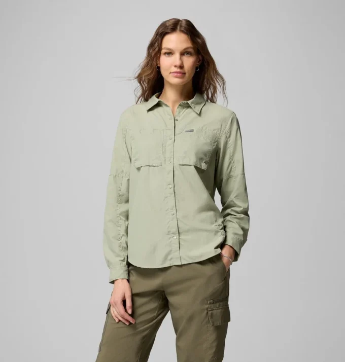 Camisa de manga larga Skien Valley™ para mujer