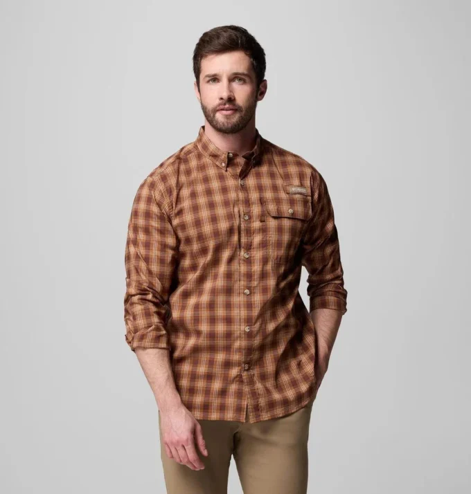 Camisa de manga larga teñida en hilo Sharptail™ para hombre Camisa de manga larga teñida en hilo Sharptail™ para hombre