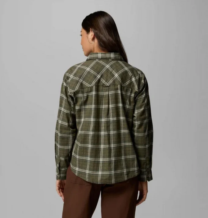 Camisa de manga larga tejida Blue Point Creek™ para mujer