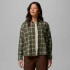Camisa de manga larga tejida Blue Point Creek™ para mujer