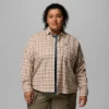 Camisa de manga larga tejida Blue Point Creek™ para mujer – Talla grande