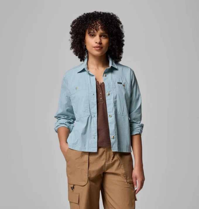 Camisa de manga larga tejida Brea Falls™ para mujer Camisa de manga larga tejida Brea Falls™ para mujer