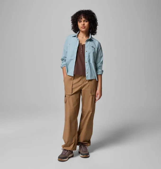 Camisa de manga larga tejida Brea Falls™ para mujer Camisa de manga larga tejida Brea Falls™ para mujer