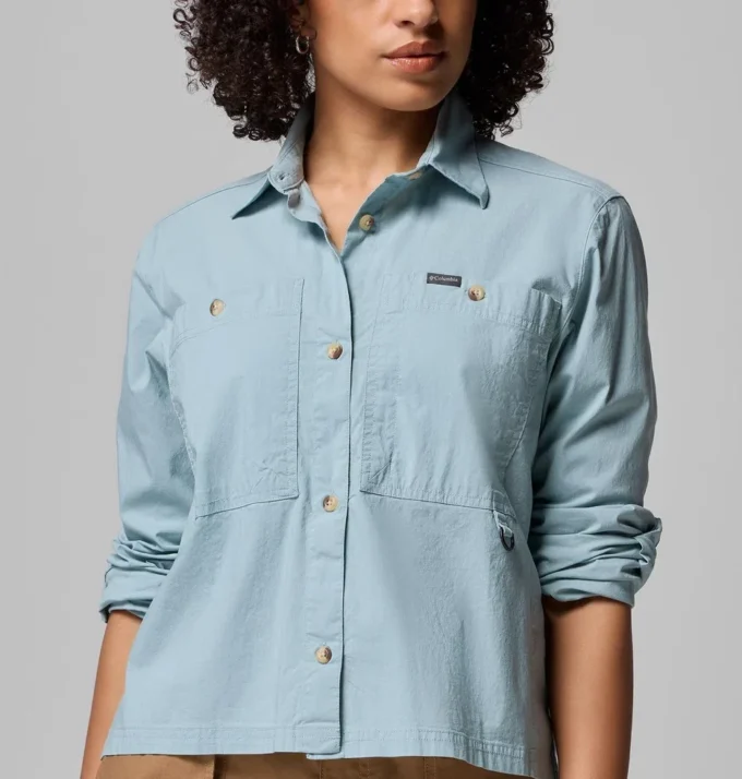 Camisa de manga larga tejida Brea Falls™ para mujer Camisa de manga larga tejida Brea Falls™ para mujer